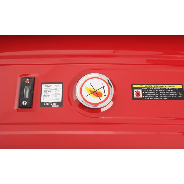 Agregat 5000W 12/230/380V KD107 Czterosuwowy