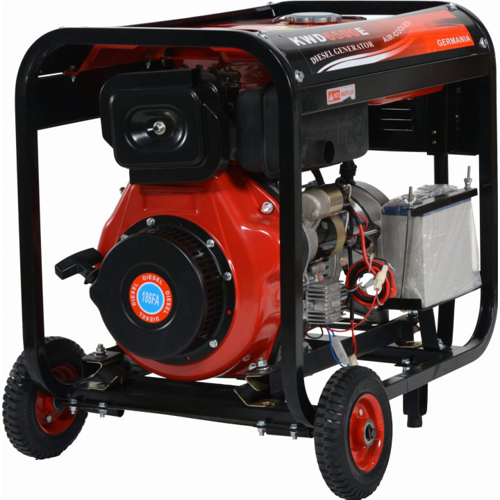 Agregat Diesel 6500W 12/230/380V KD120