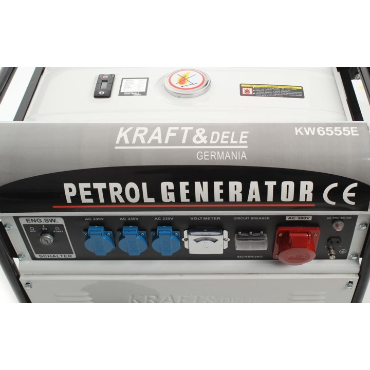Agregat 5000W 12/230/380V KD108