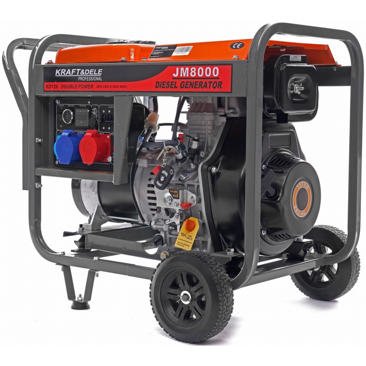Agregat Diesel 8KW 80% 230/380V KD126
