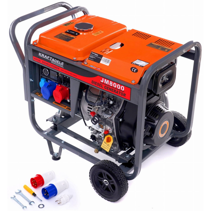 Agregat Diesel 8KW 80% 230/380V KD126