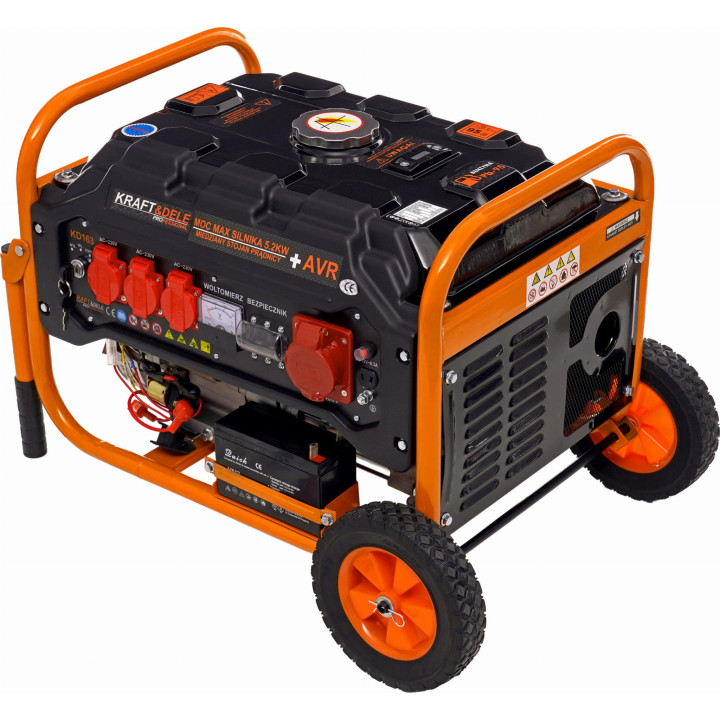 Agregat prądotwórczy 3500W 12/230V/380V KD163