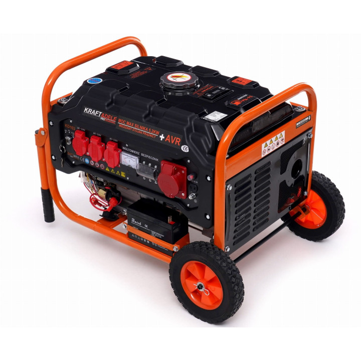 Agregat prądotwórczy 3500W 12/230V/380V KD163