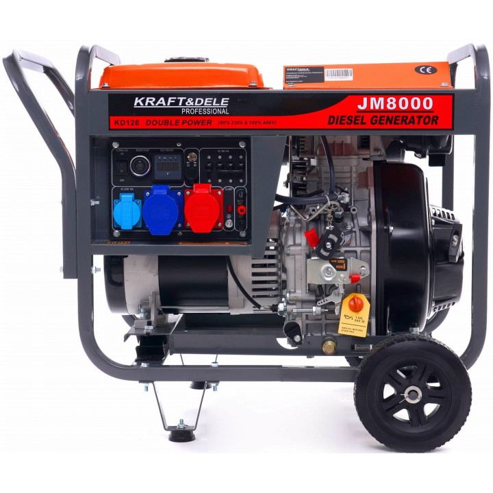 Agregat Diesel 8KW 80% 230/380V KD126