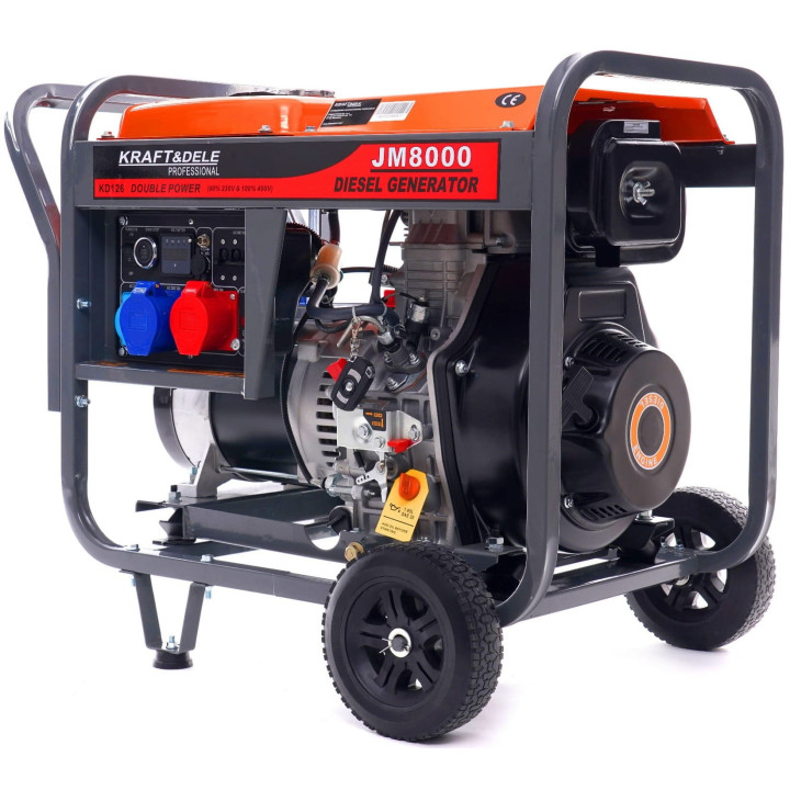 Agregat Diesel 8KW 80% 230/380V KD126