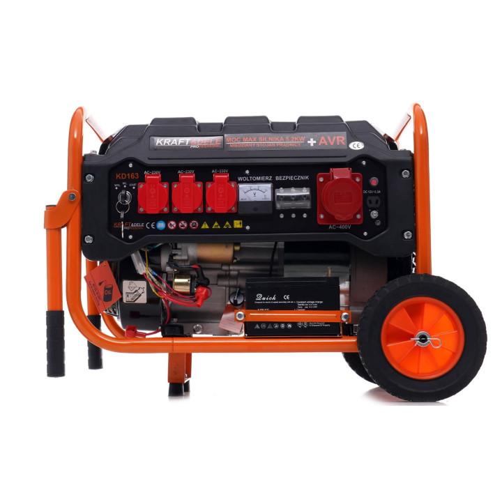Agregat prądotwórczy 3500W 12/230V/380V KD163