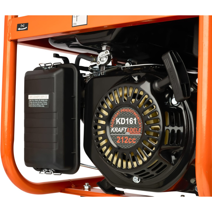 Agregat prądotwórczy 3500W 12-380V KD161