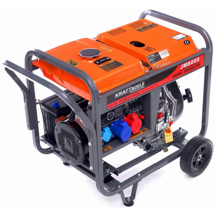 Agregat Diesel 8KW 80% 230/380V KD126