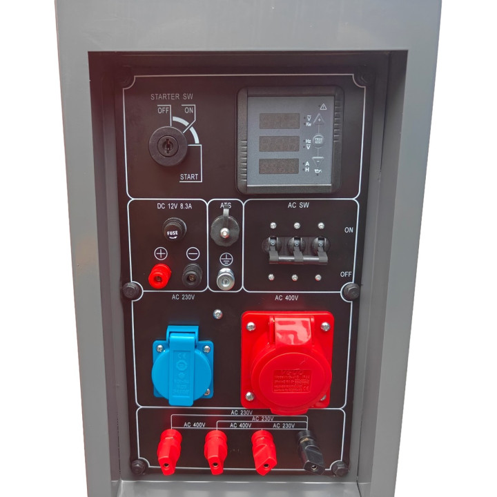 Agregat prądotwórczy trójfazowy Diesel 12/13 kW KD152