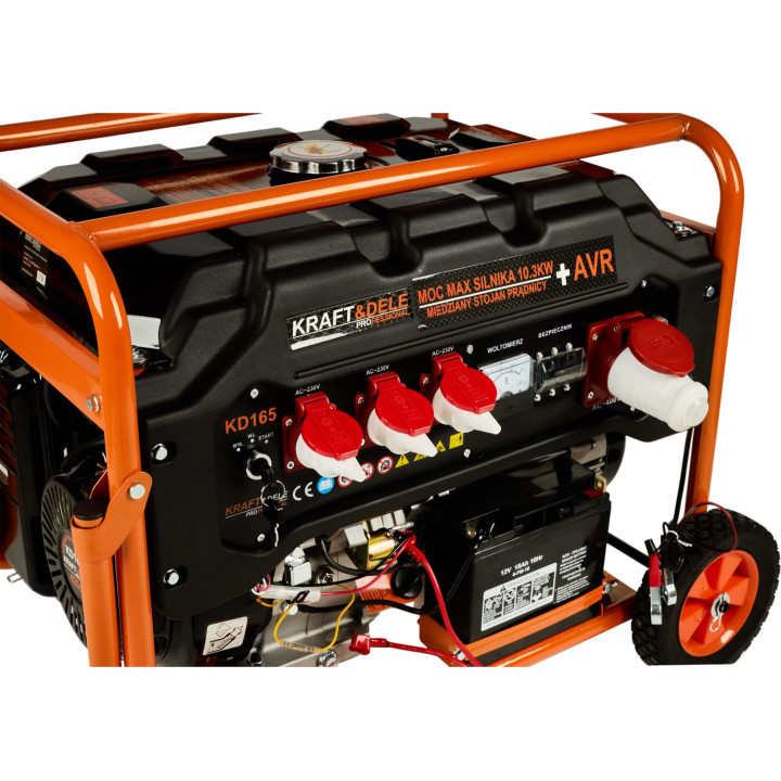 Agregat prądotwórczy 5500W 12/230V/380V KD165