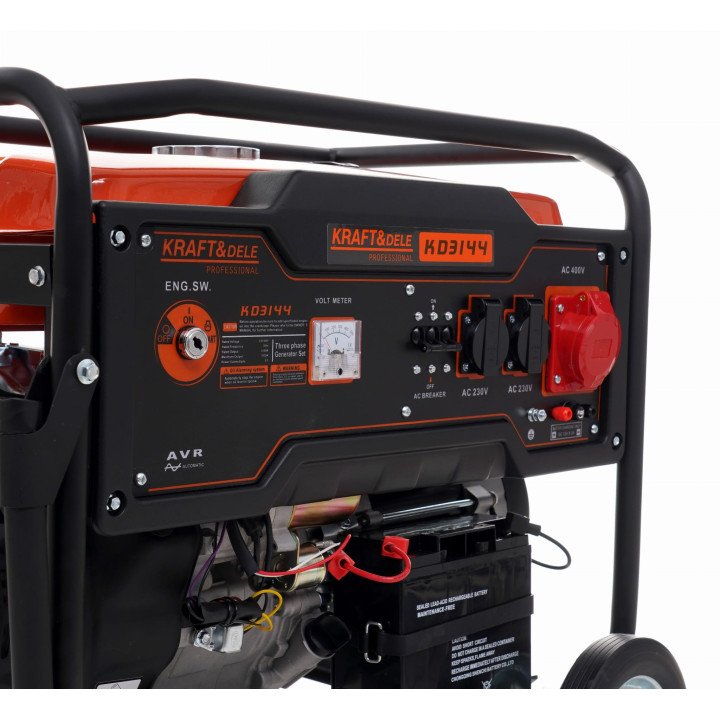Agregat prądotwórczy trójfazowy 6,5 kW /  7 kW KD3144