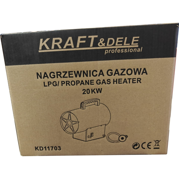 Nagrzewnica gazowa 20kW KD11703
