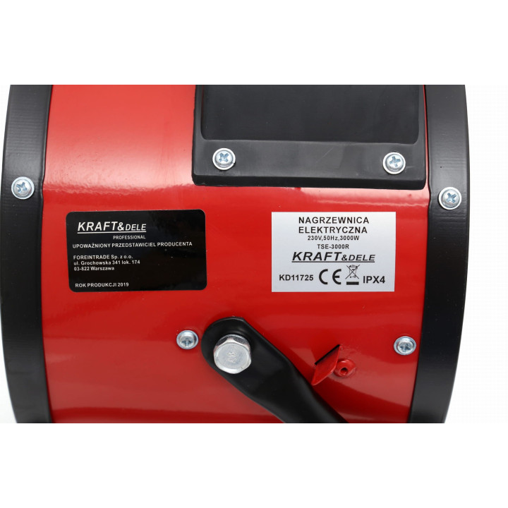 NAGRZEWNICA ELEKTRYCZNA 3KW 220V KD11725