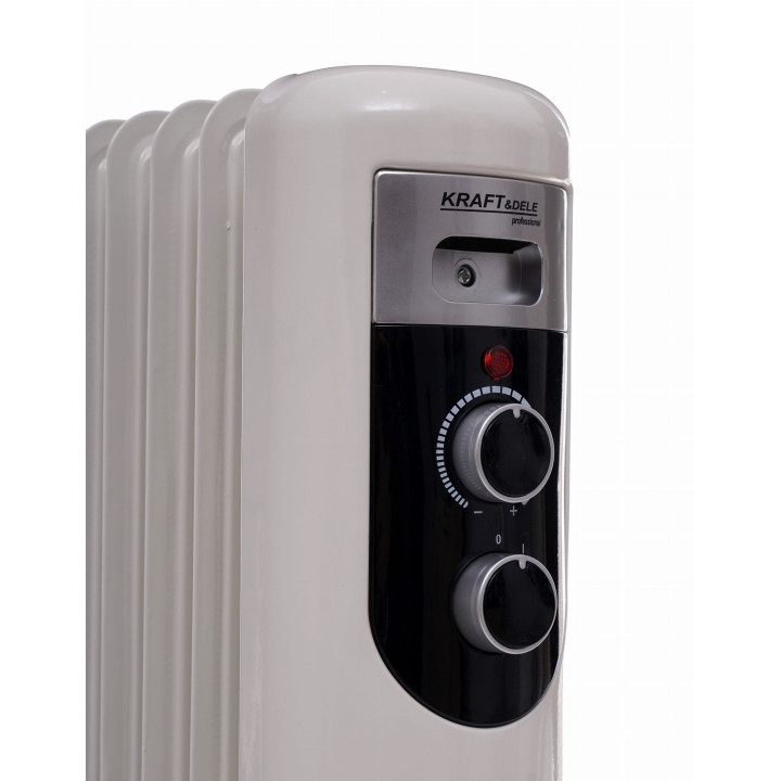 Grzejnik olejowy 2000W 9 żeberek KD11729