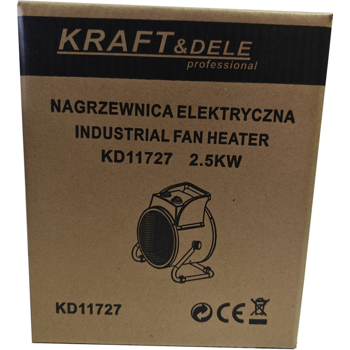 Nagrzewnica elektryczna 2,5kW KD11727
