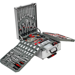 Klucze Zestaw 188 elementów KD314 Aluminiowa walizka