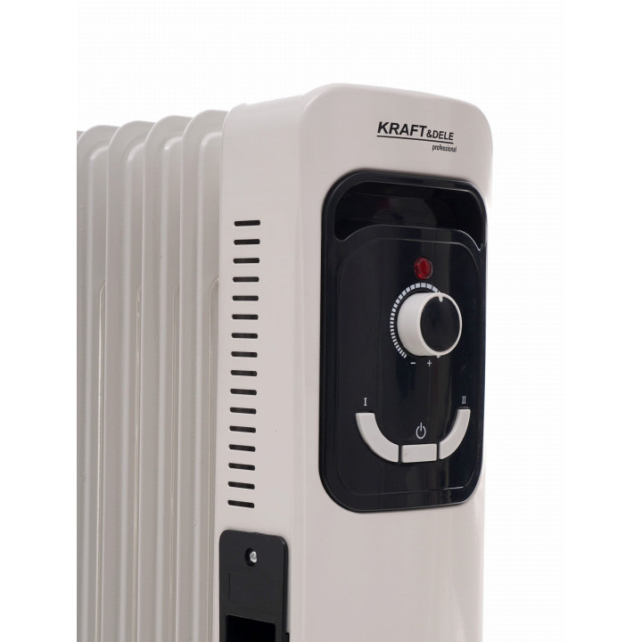 Grzejnik olejowy 2500W 11 żeberek KD11730