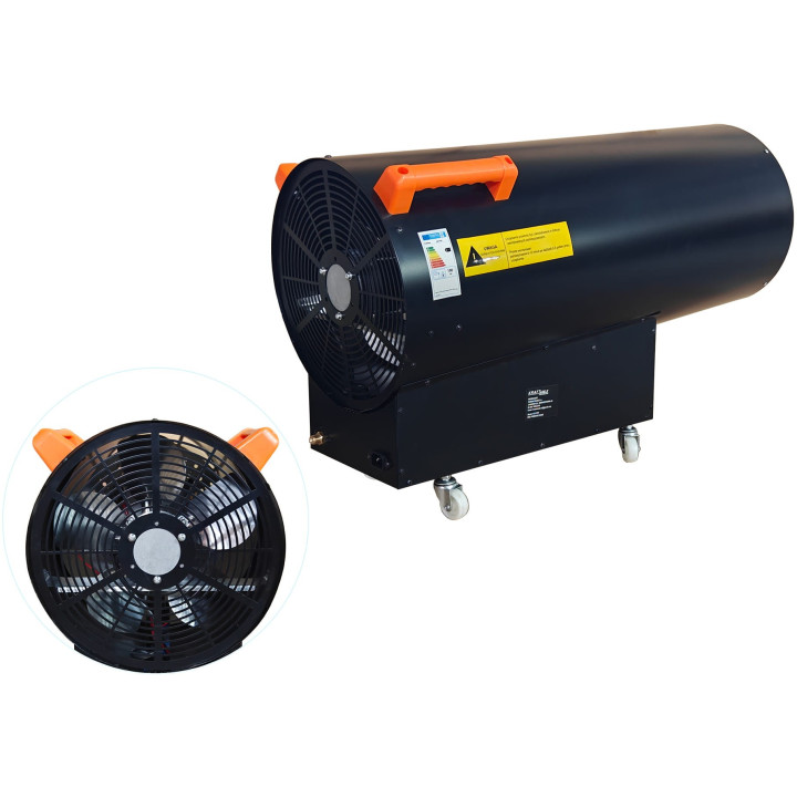 Nagrzewnica gazowa 100kW + reduktor  AUTOMAT KD11707