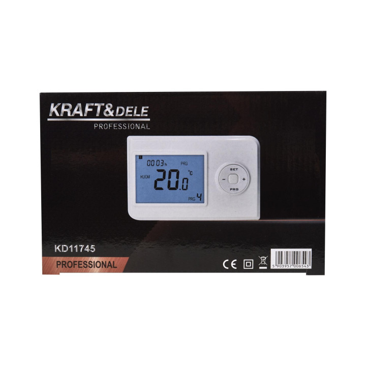 REGULATOR TEMPERATURY DO PIECA / TERMOSTAT POKOJOWY KD11745