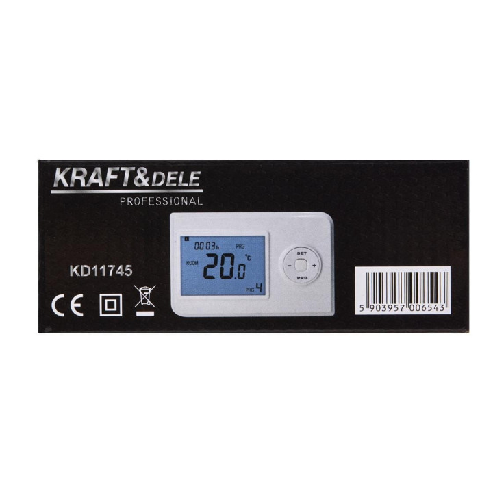 REGULATOR TEMPERATURY DO PIECA / TERMOSTAT POKOJOWY KD11745
