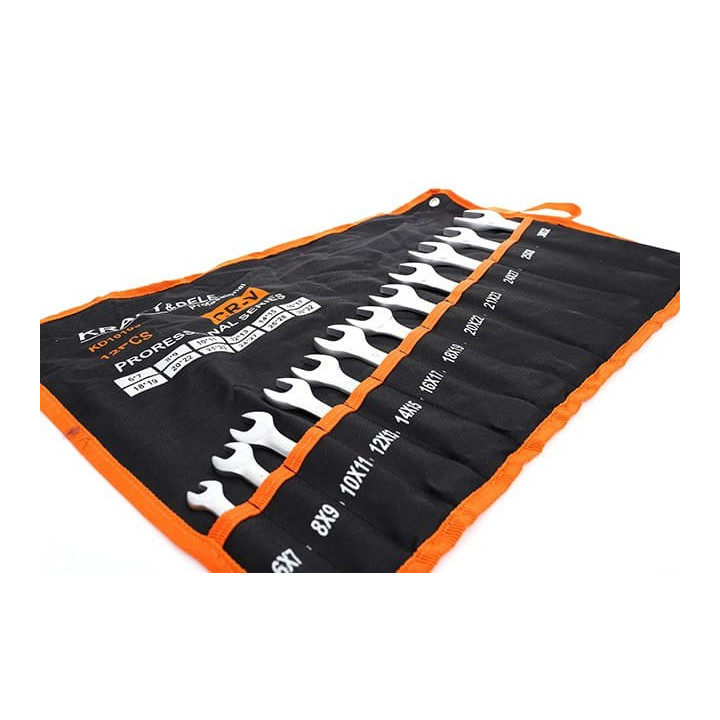 Klucze Dwustronne Zestaw 12el. 6-32mm KD10103