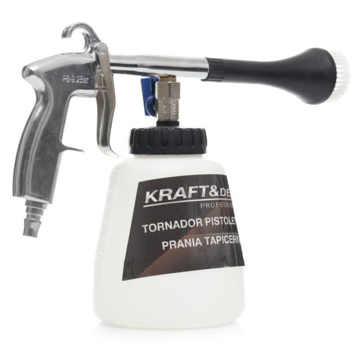 Pistolet do prania tapicerki pneumatyczny TORNADOR KD10379