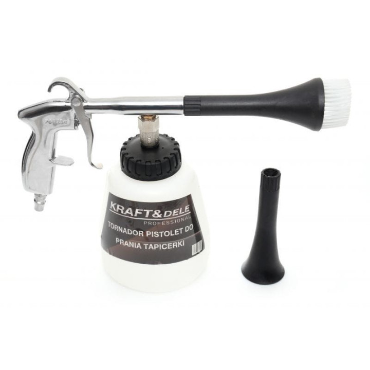 Pistolet do prania tapicerki pneumatyczny TORNADOR KD10379