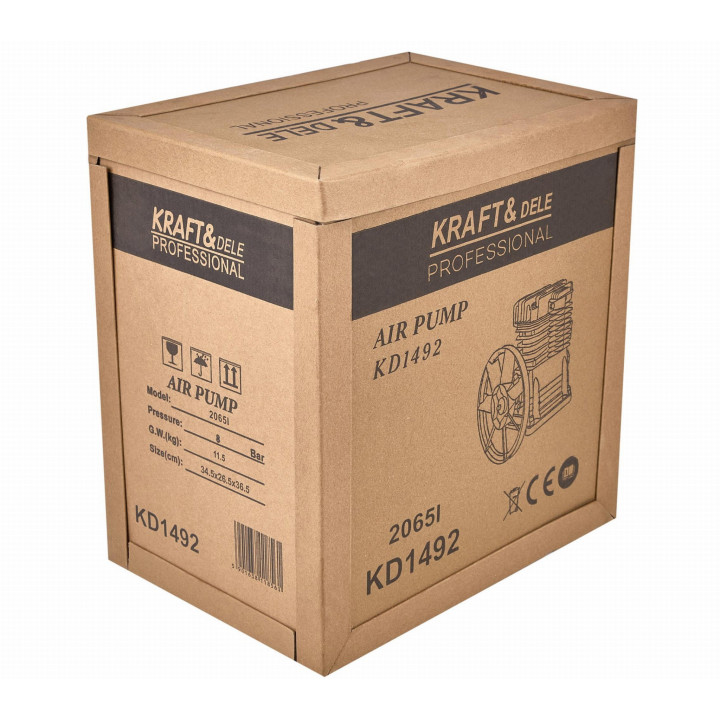 Sprężarka powietrza 2,2kW 2 tłoki KD1492 2 tłoki