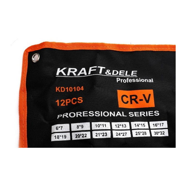 Klucze Oczkowe Gięte 12el 6-32mm KD10104