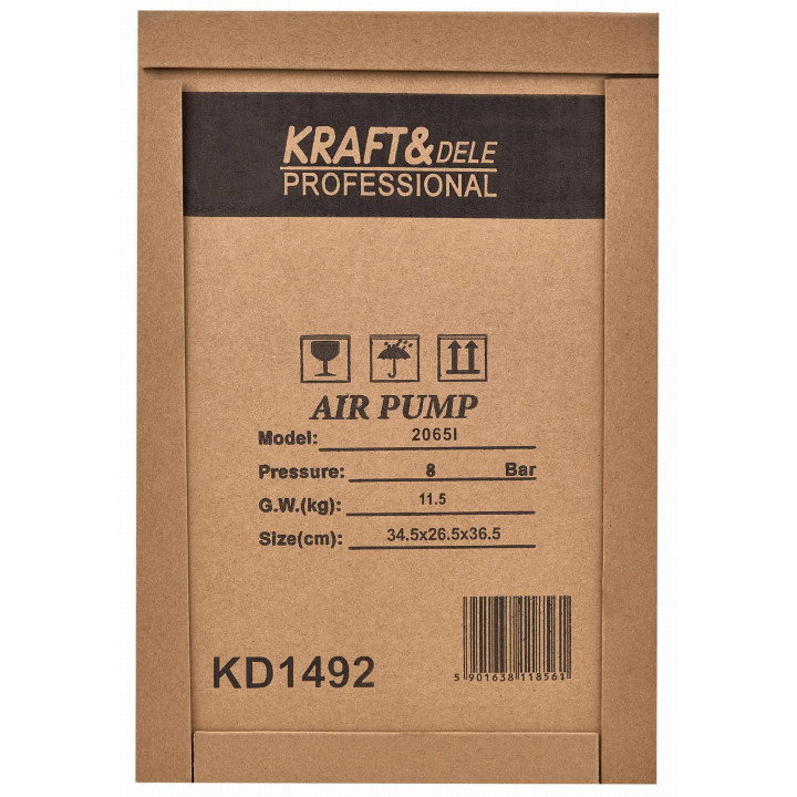 Sprężarka powietrza 2,2kW 2 tłoki KD1492 2 tłoki