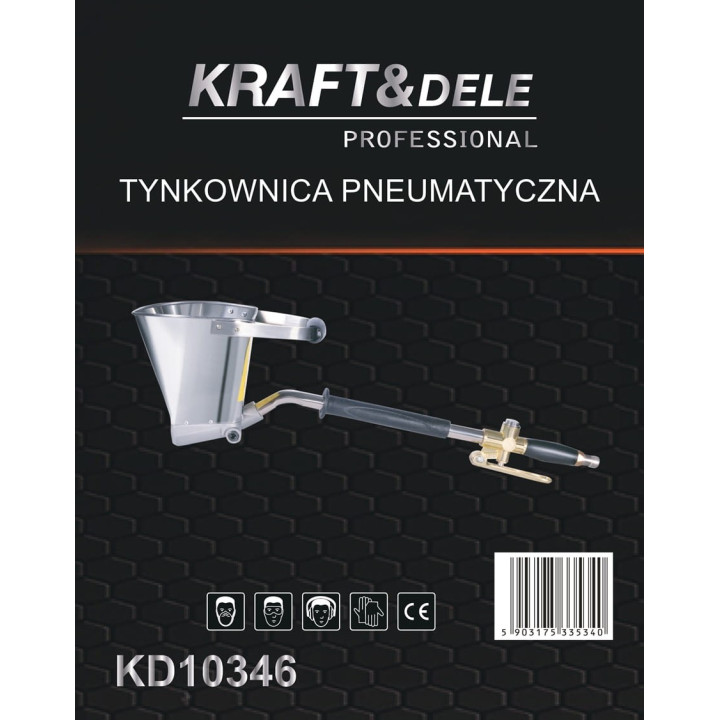 Tynkownica pneumatyczna 3,5L 1'' KD10346
