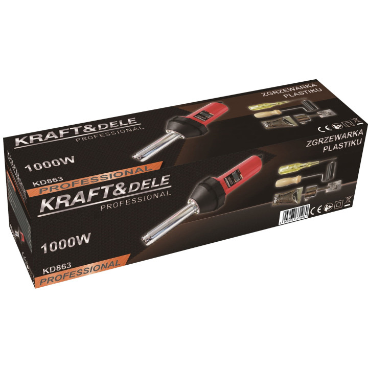 Zgrzewarka do plastiku 1000W / 230V KD863