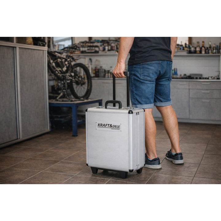 Klucze Zestaw 188 elementów KD314 Aluminiowa walizka