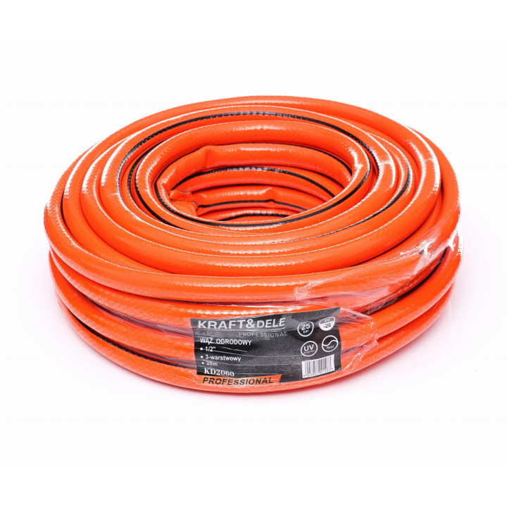 Wąż do wody ogrodowy 3-warstwowy 1/2'' 20m KD2060