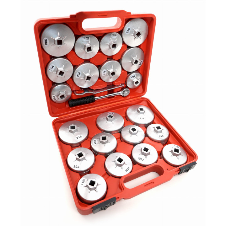 Zestaw nasadek do filtrów oleju 23 szt. KD10501