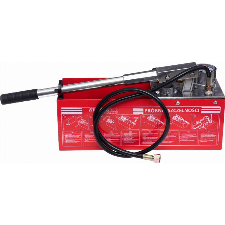 Pompa kontrolna do prób ciśnieniowych  0-50kg / 45ml / 12L KD10478